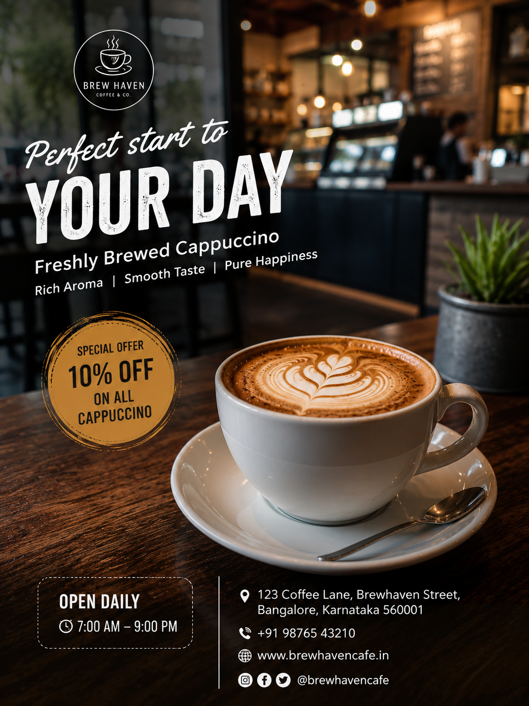 Cafe launch